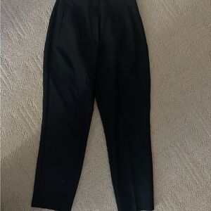 Zara Black Straight Leg Pants